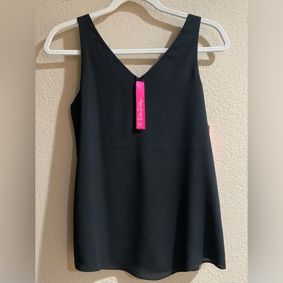 Lilly Pulitzer Size XXS Florin Sleeveless V-Neck - Picture 2 of 5